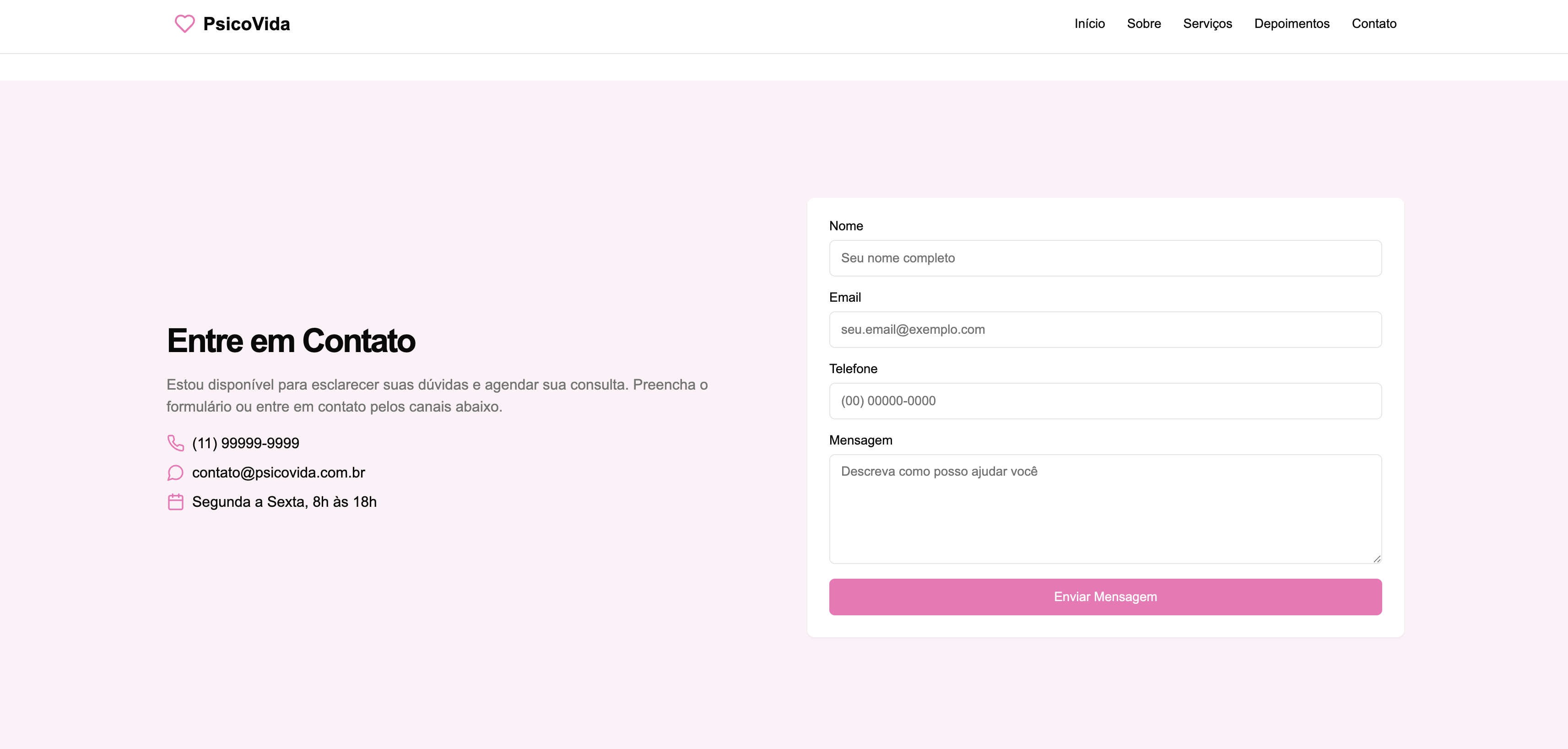 Mockup de um site profissional personalizável 3
